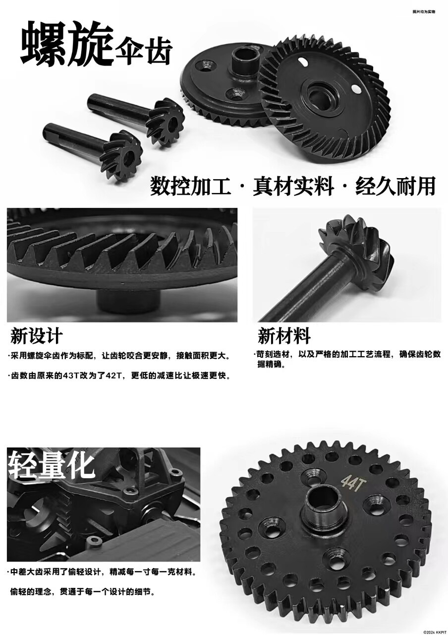 KKPIT K1 V2越野车1/8竞速短卡1/10 RC遥控车电动四驱模型玩具