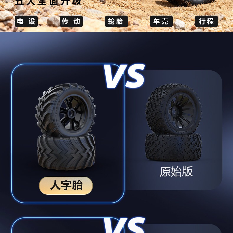 PD racing 1/10 TK10 EXB V3大脚RC遥控车无刷4s防水四驱高速漂移