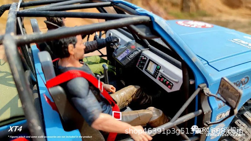 CROSSRC EMO XT4 KIT硬壳高性能RC遥控电动模型攀爬车越野车 包邮