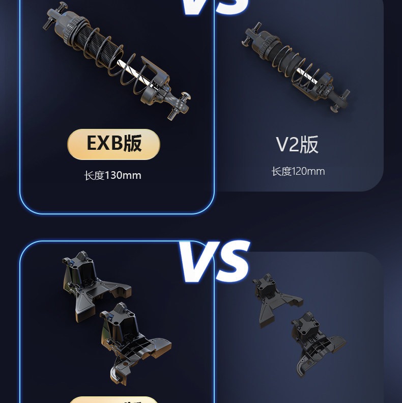 PD racing 1/10 TK10 EXB V3大脚RC遥控车无刷4s防水四驱高速漂移