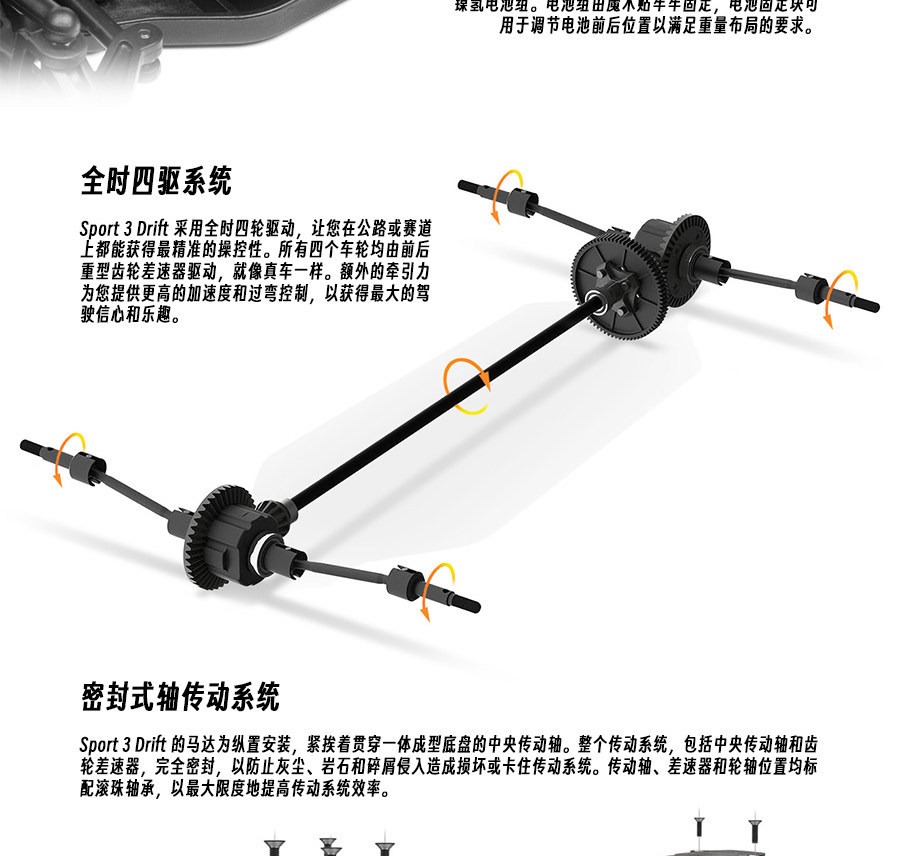 HPI 1/10福特野马 Fun-Haver V2 RC遥控漂移房车平跑模型车120094
