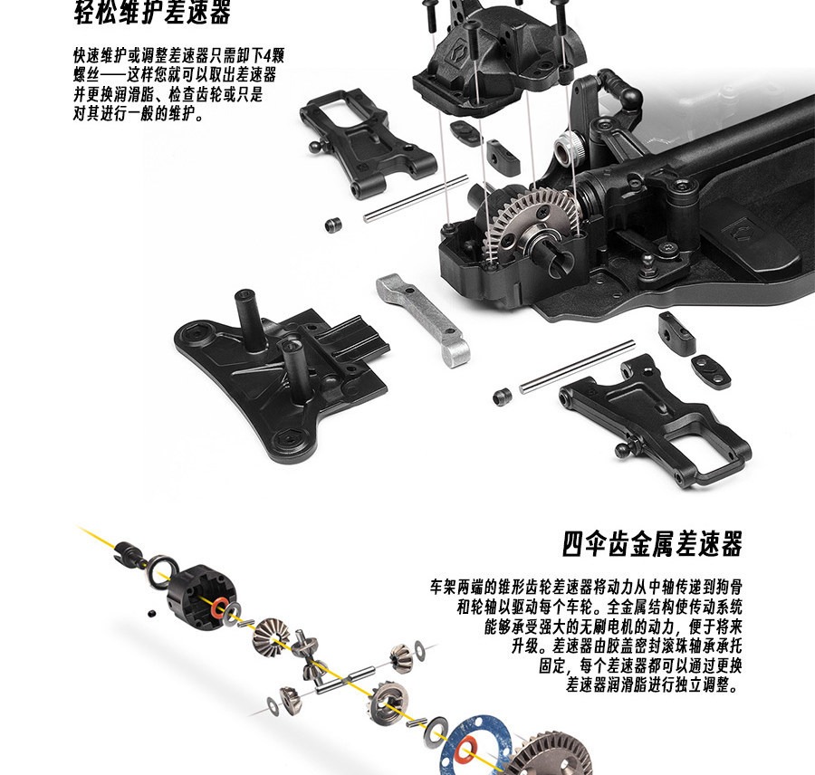 HPI 1/10福特野马 Fun-Haver V2 RC遥控漂移房车平跑模型车120094