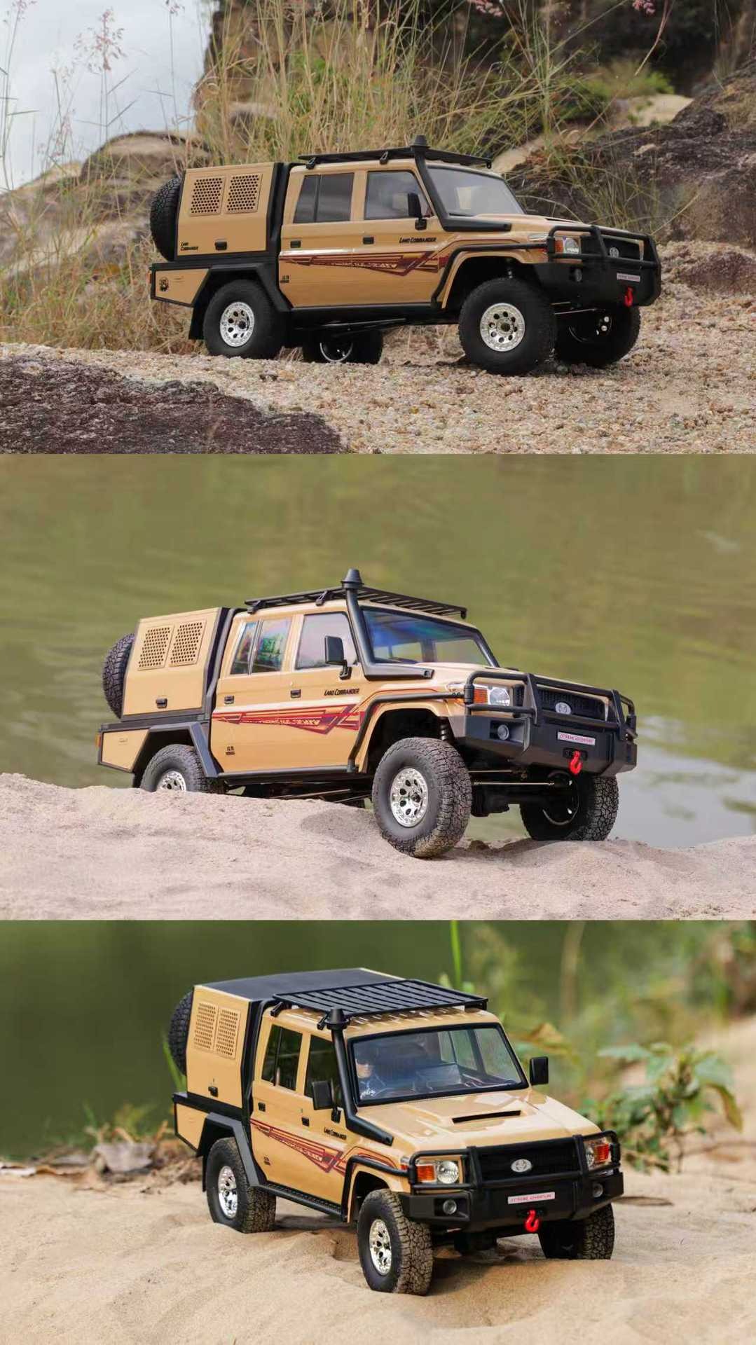RGT EX86160 1/10LC79指挥者遥控电动攀爬车仿真越野RC模型车瑞泰