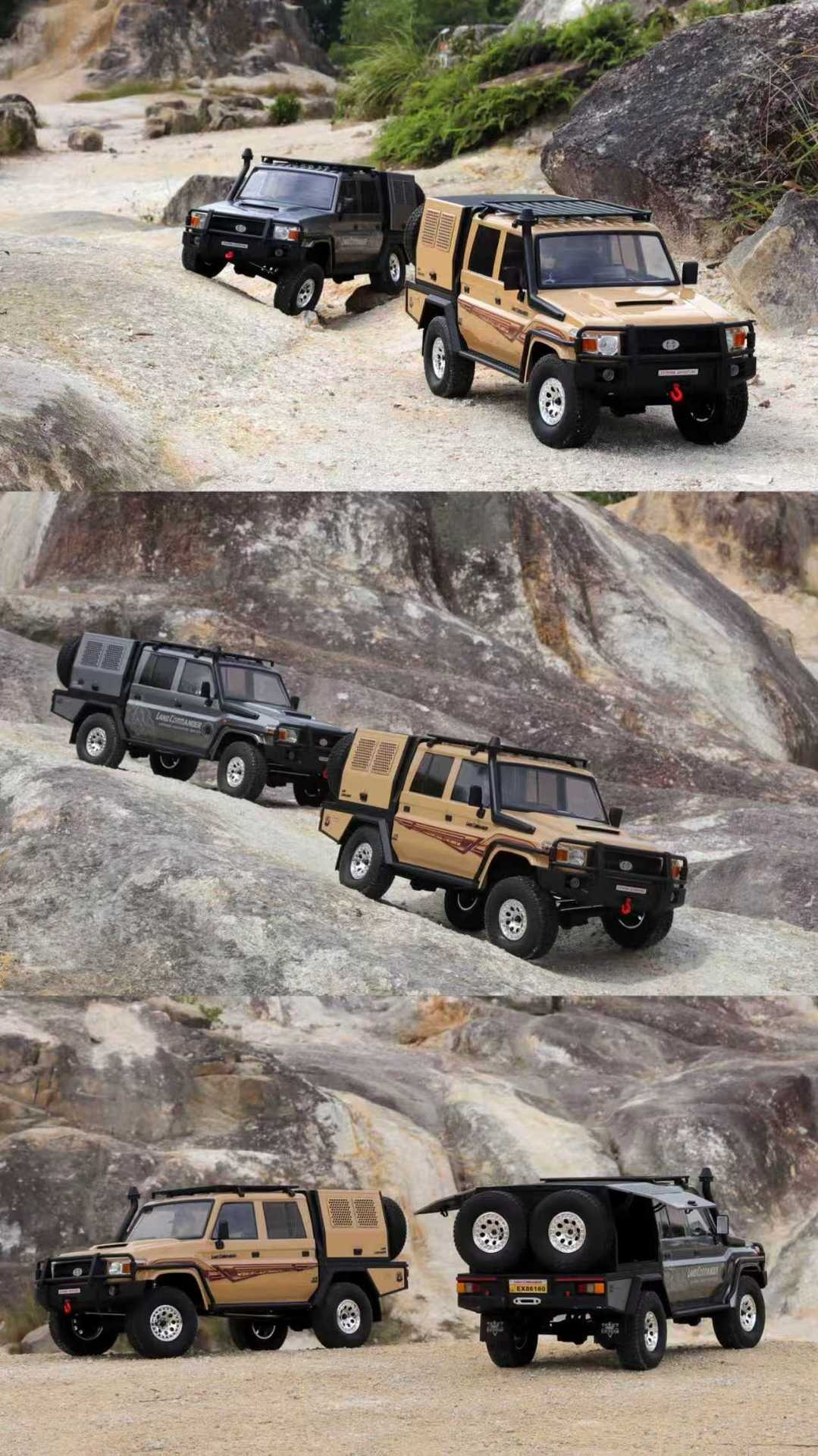 RGT EX86160 1/10LC79指挥者遥控电动攀爬车仿真越野RC模型车瑞泰