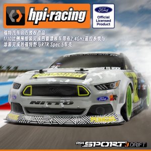 HPI 1/10福特野马 Fun-Haver V2 RC遥控漂移房车平跑模型车120094