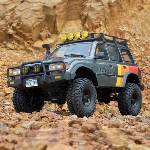 FMS FCX10仿真丰田陆巡LC80攀爬车1/10遥控电动越野车双速 联动灯