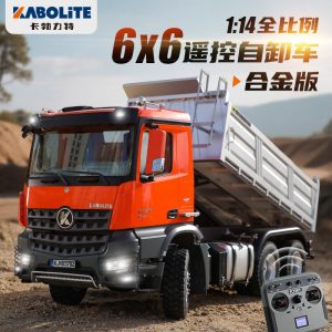 卡勃力特1::14遥控自卸车K5702自卸泥头工程车模型6x6丝杆举升