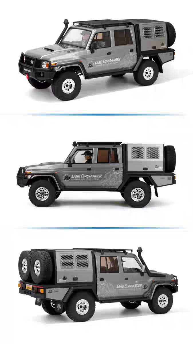 瑞泰RGT EX86160 1:10 LC79指挥者遥控电动攀爬仿真越野RC模型车