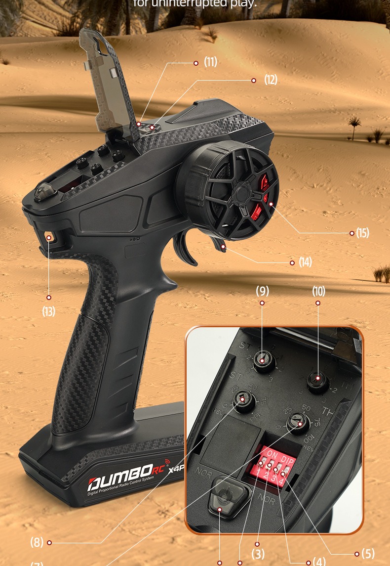 JJRC大型1:8四驱高速越野车无刷专业竞速大脚模型玩具RC遥控汽车