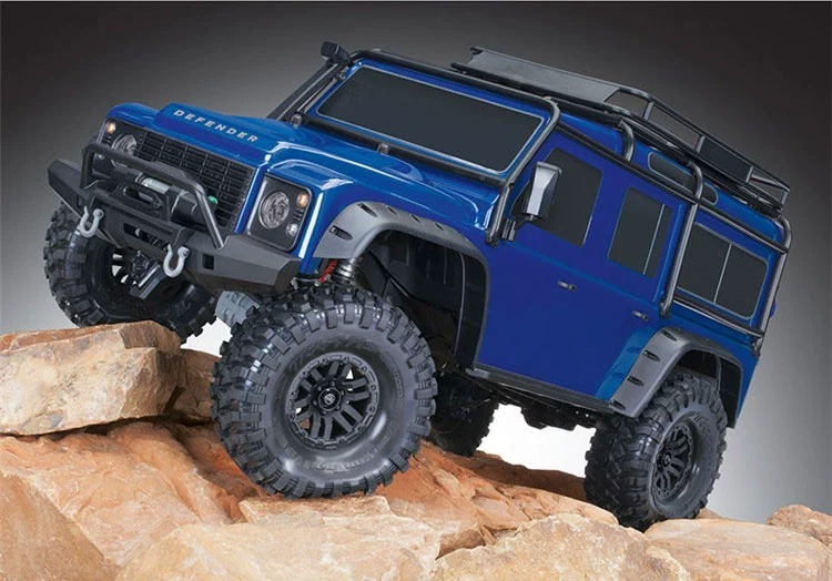 新品Traxxas遥控电动越野车攀爬车TRX-4仿真路虎卫士82056-4 包邮