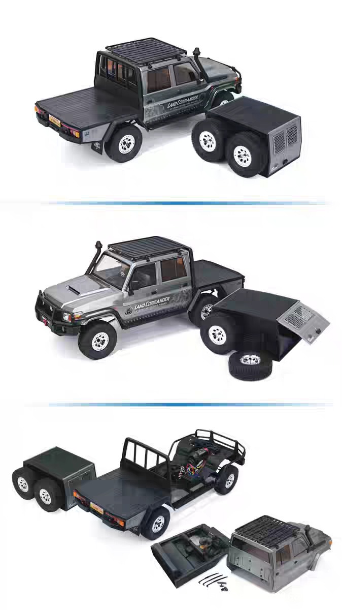 瑞泰RGT EX86160 1:10 LC79指挥者遥控电动攀爬仿真越野RC模型车