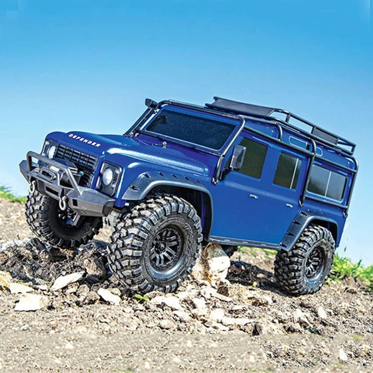 新品Traxxas遥控电动越野车攀爬车TRX-4仿真路虎卫士82056-4 包邮