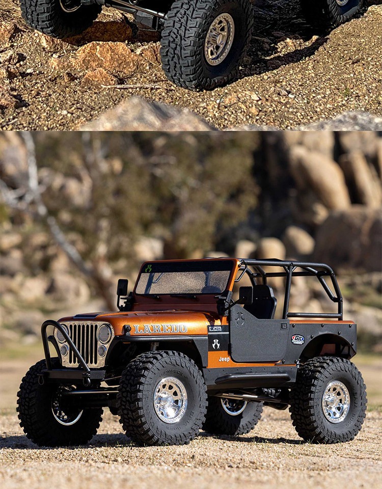 AXIAL 1/10 SCX10 03008V2 三代仿真吉普CJ-7 遥控攀爬车越野车