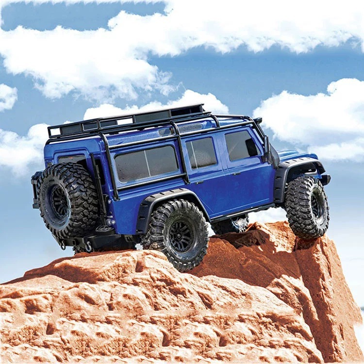 新品Traxxas遥控电动越野车攀爬车TRX-4仿真路虎卫士82056-4 包邮