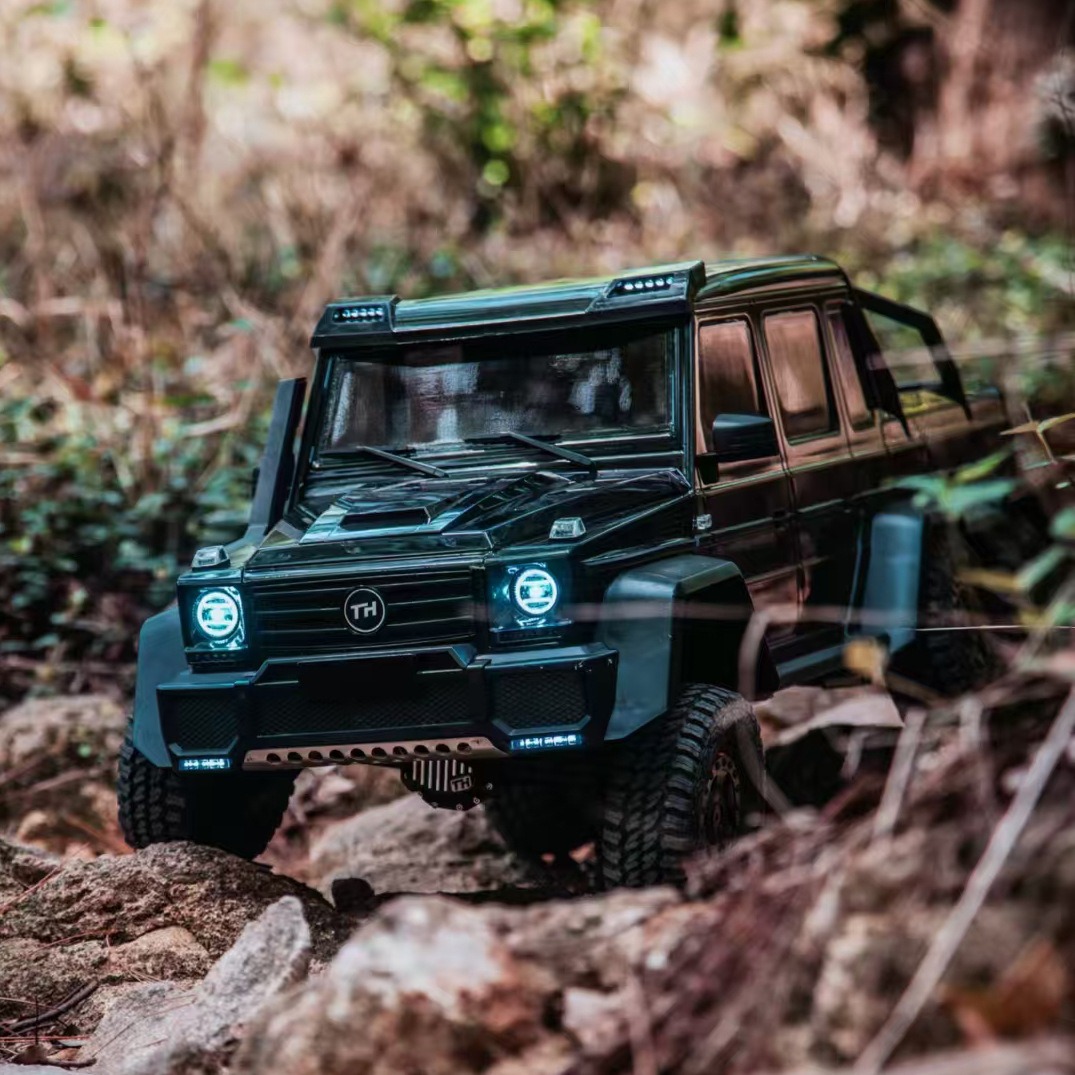 KM雷神 BG630 KM6 奔驰大G RC遥控电动仿真六驱攀爬越野模型车KIT