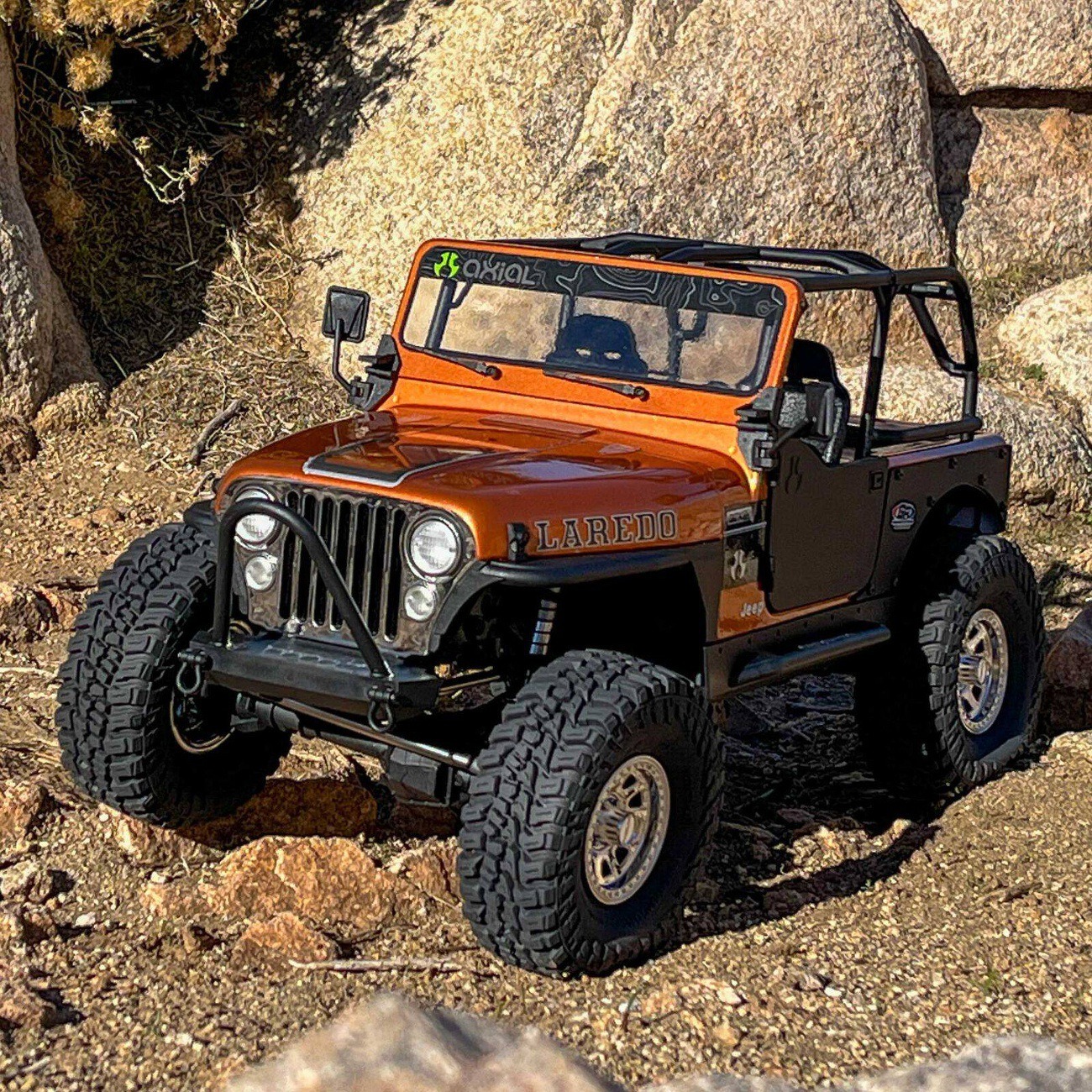 AXIAL 1/10 SCX10 03008V2 三代仿真吉普CJ-7 遥控攀爬车越野车