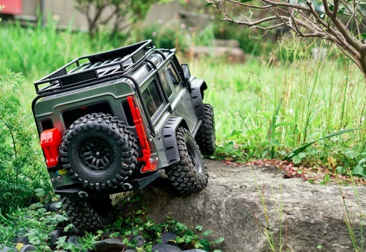 新品Traxxas遥控电动越野车攀爬车TRX-4仿真路虎卫士82056-4 包邮
