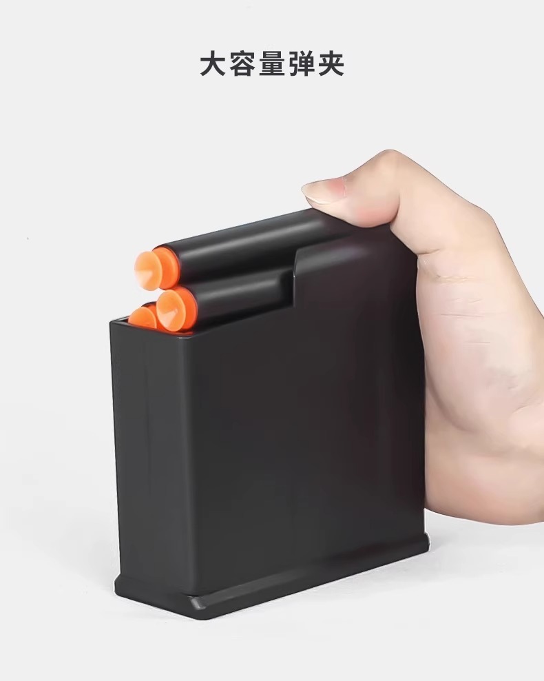 捷鹰MSR狙击枪尼龙仿真AWM抛壳软弹枪手动拉栓成人吃鸡模型玩具枪
