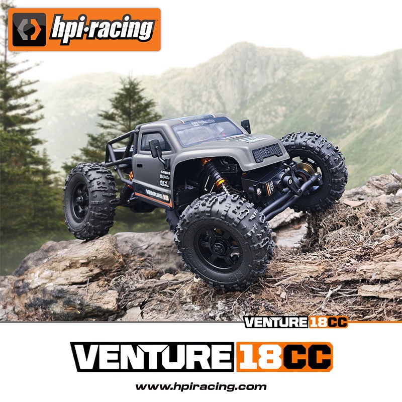 HPI 1/18 VENTURE18 CCVERSIONS 4WD RTR仿真RC遥控模型车 160808