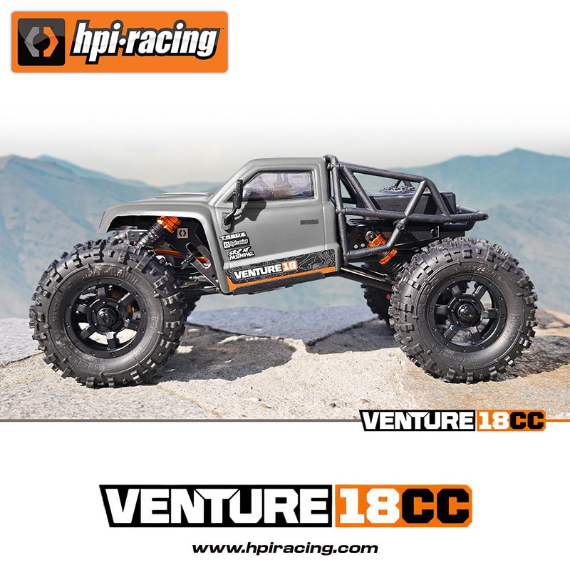 HPI 1/18 VENTURE18 CCVERSIONS 4WD RTR仿真RC遥控模型车 160808