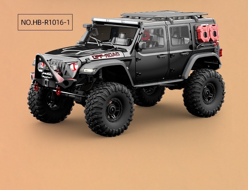 煌博R1011牧马人遥控车专业攀爬四驱越野高低速玩具车1:10 模型