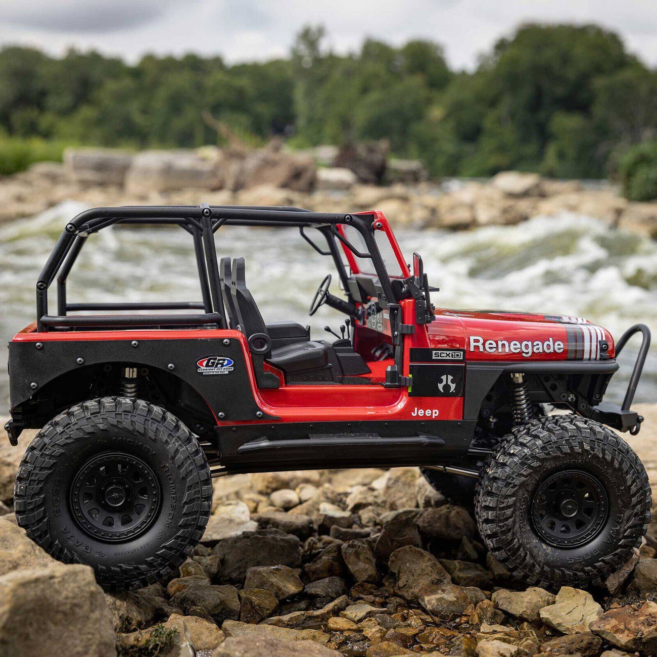 AXIAL 1/10 SCX10 03008V2 三代仿真吉普CJ-7 遥控攀爬车越野车