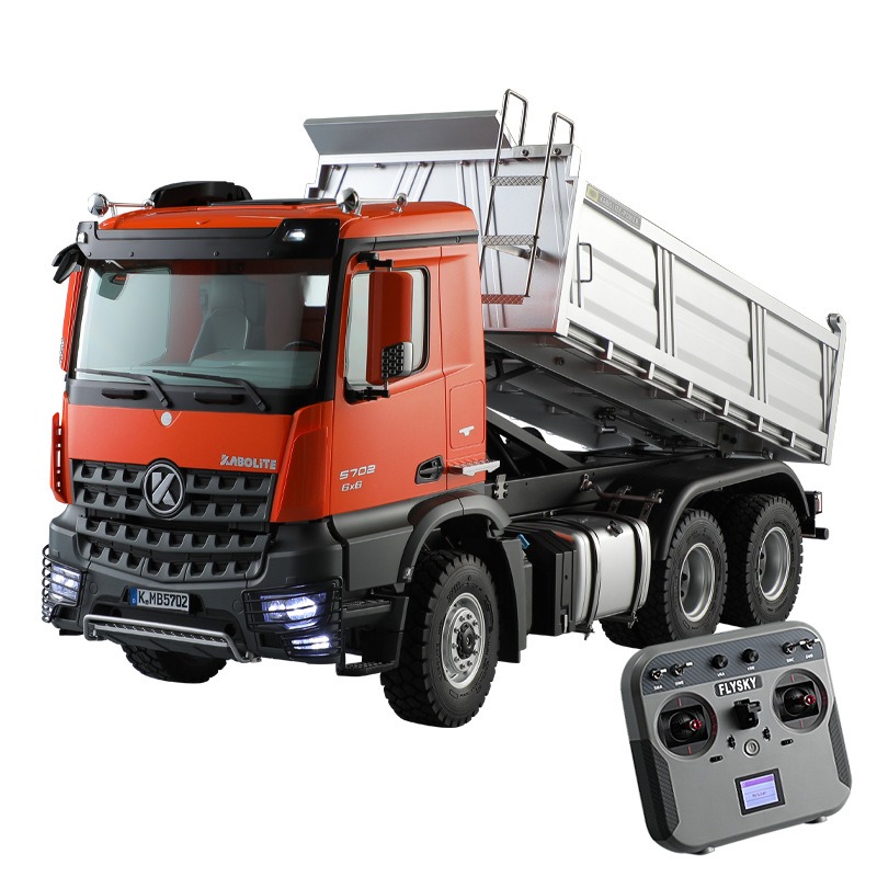 卡勃力特1::14遥控自卸车K5702自卸泥头工程车模型6x6丝杆举升