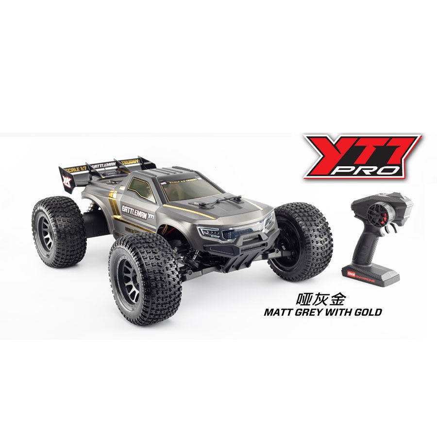 易控 YK9071 YT7 PRO 1/7遥控电动四驱无刷大脚车越野车竞速卡