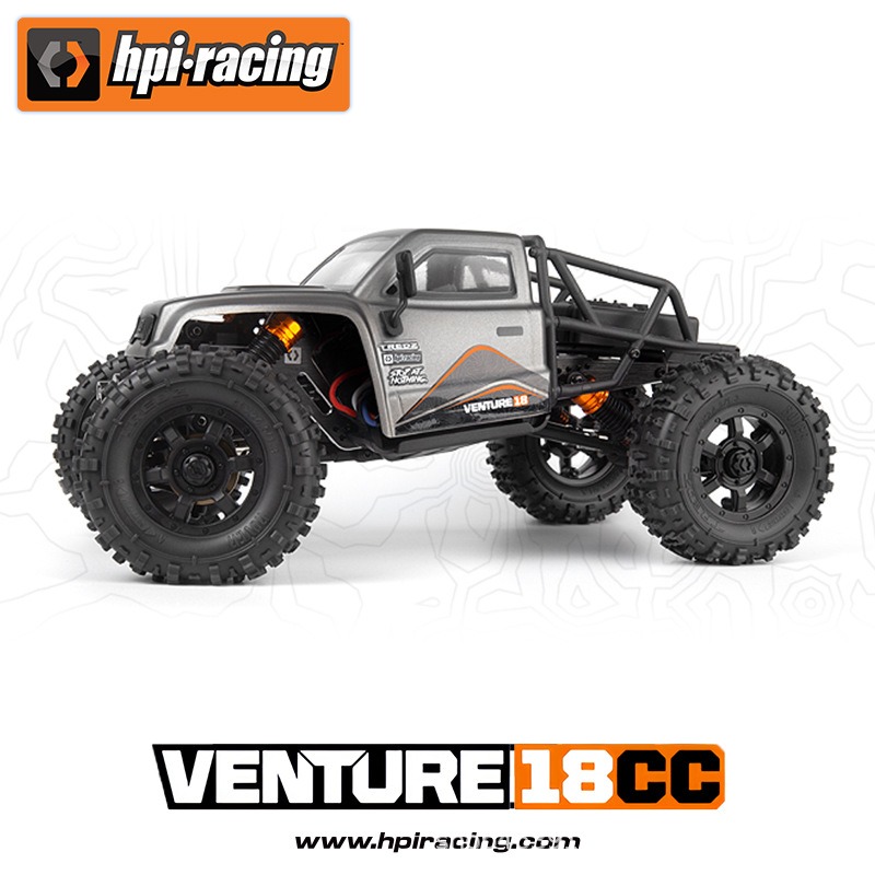 HPI 1/18 VENTURE18 CC FLUX 无刷RC遥控电动四驱攀爬车越野车