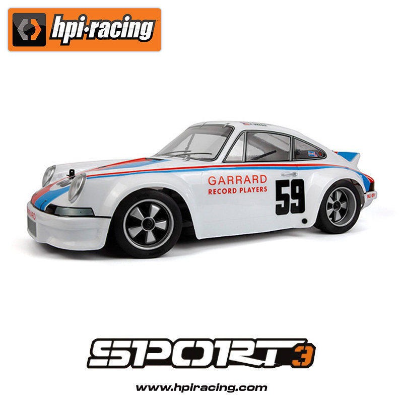 HPI SPORT 3仿真1973 Porsche Carrera保时捷遥控电动漂移车房车
