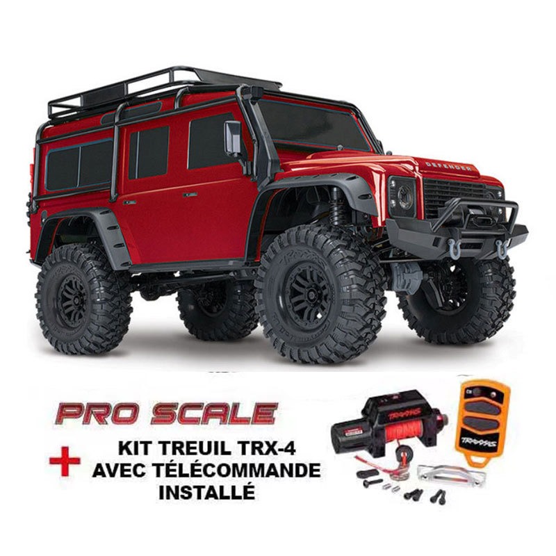 新品Traxxas遥控电动越野车攀爬车TRX-4仿真路虎卫士82056-4 包邮