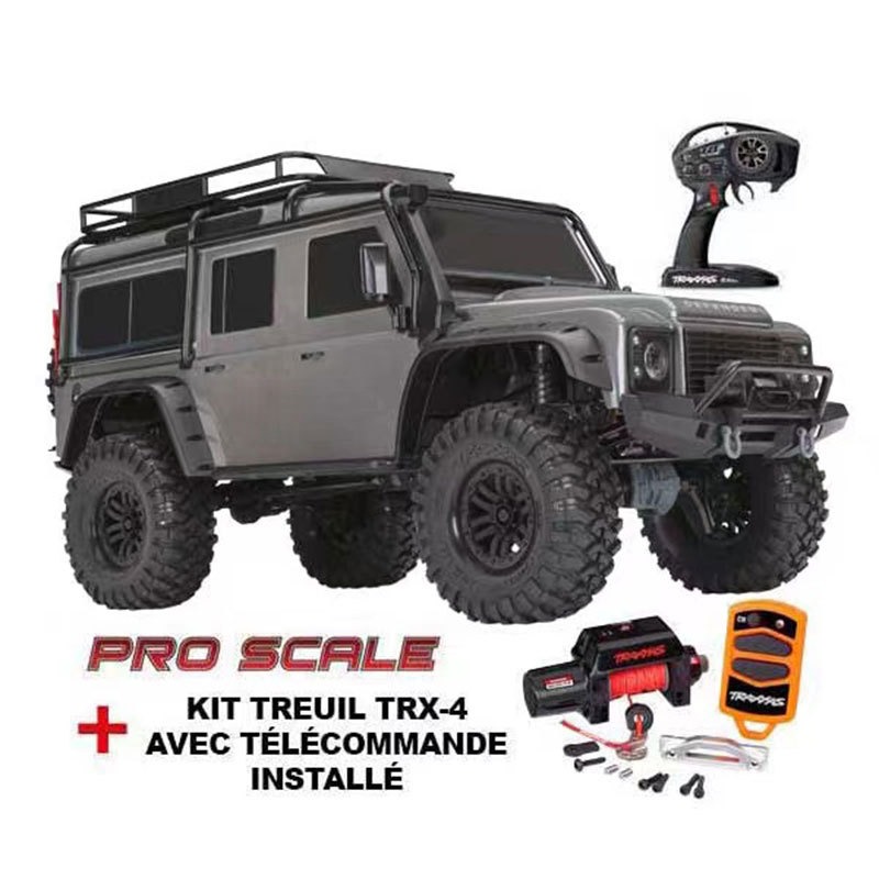 新品Traxxas遥控电动越野车攀爬车TRX-4仿真路虎卫士82056-4 包邮