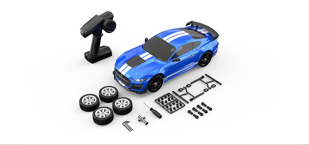 MJX 10306全比例1:10 福特野马GT500漂移车拉力平跑RC 遥控模型车